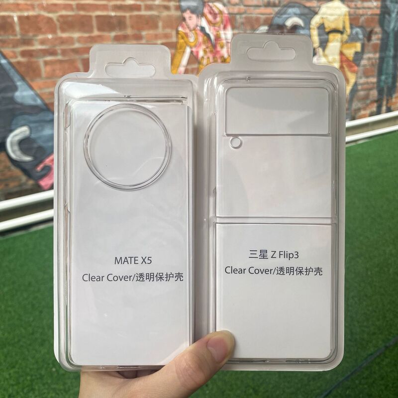 For Huawei Pocket2 Transparent Phone Case for Samsung ZFOLD4 New Folding Screen PC Crystal Protective Case W24