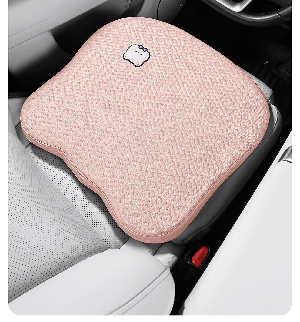 Ice Bean Cushion Car Seat Cushion Integrated Chair Pad for Office Work, Long Sitting Without Fatigue, Computer Chair Stool Cushion for Summer