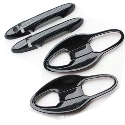 Suitable for 14-20 Honda XRV modified front door bowl handle decoration XR-V front door handle cover scratch-resistant patch
