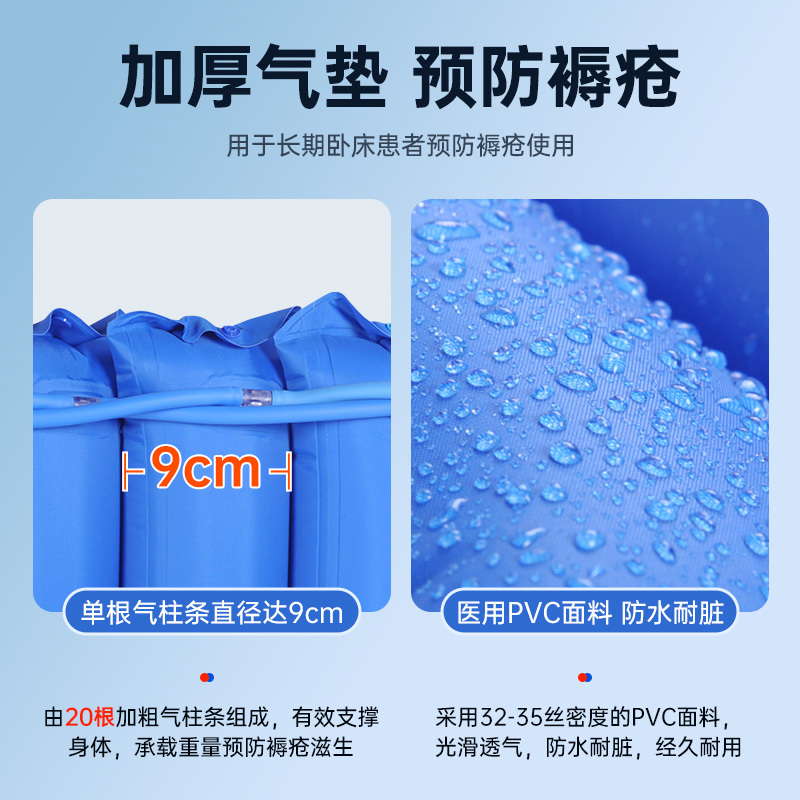 医用防褥疮气垫床自动翻身充气褥疮垫老人病人家用卧床护理气床垫|undefined