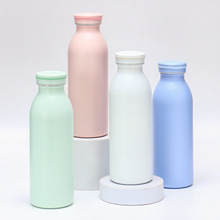 日本日式保温杯女马卡龙色金属可爱学生不锈钢水杯子小清新牛奶瓶