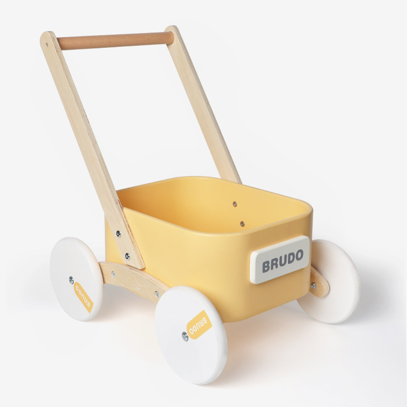 Juguetes infantiles de madera para bebés caminantes carro de compras multifuncional carro de playa 4 - 6 años de edad image 11