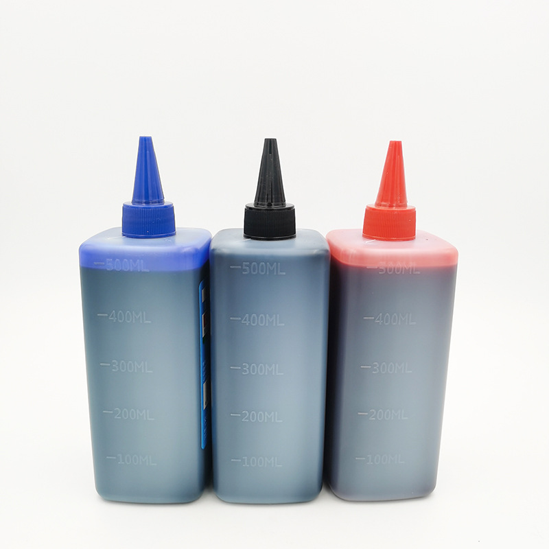 Large-capacity large-capacity marker pen refill ink black 500ml thick pen oil-based pen non-erasable wholesale