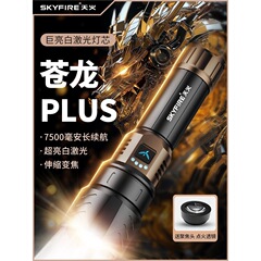 天火蒼龍plus懐中電灯強光超亮遠射充電式レーザー長航続釣り灯レーザー砲