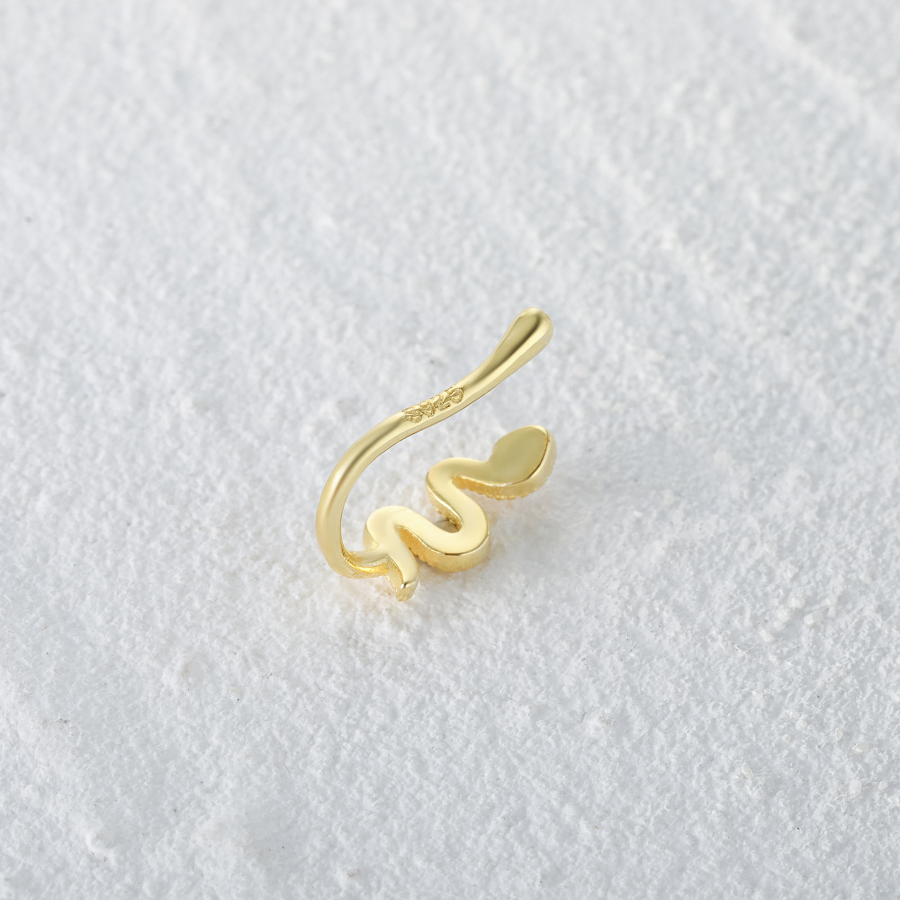 2g Weight Nose Ring Classification 1 Piece Quantity Daily, Street Occasion 925 Sterling Silver Material Star, Moon Pattern Women's Gender Plating Design Simple Style Style 1 Piece Nose Rings & Studs Simple Style Star Moon 925 Sterling Silver Plating 30