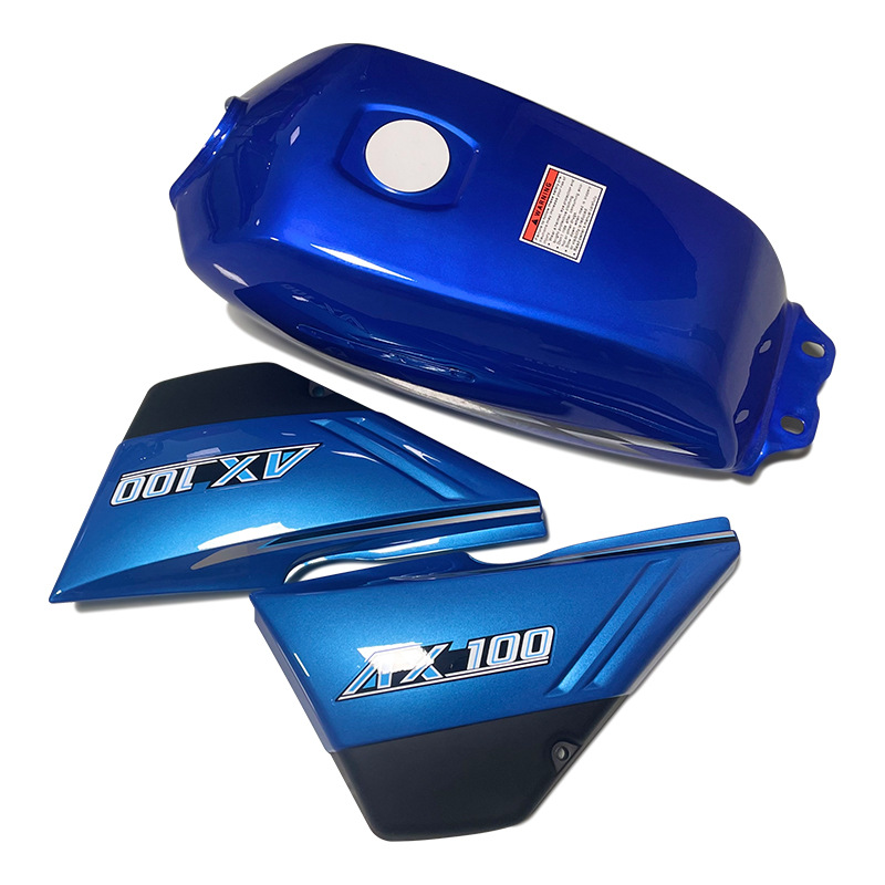 Suitable for Ax100 Universal Retro Perforated Fuel Tank, Side Cover, and Tail Cover