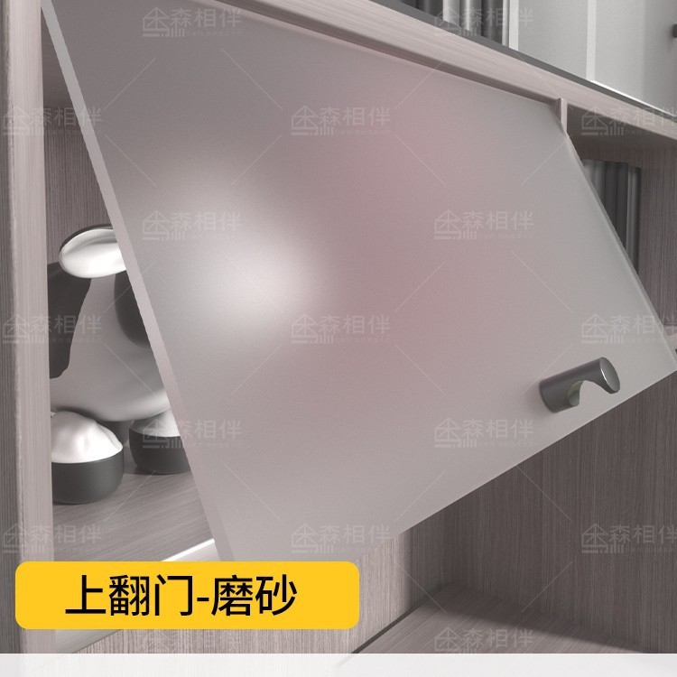 门面板亚克力玻璃打孔全屋简易小柜子加装橱柜门自装免门板|undefined