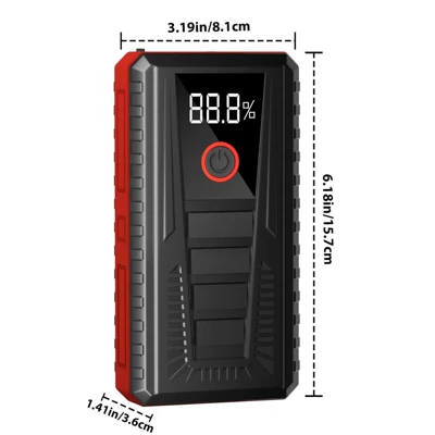 Portable Power Supply, Vehicle Jump | Car on the line of fire