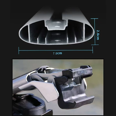 Alloy Roof Rack Crossbars: Roof rack