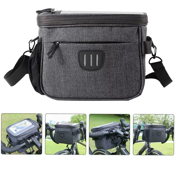 Balance Bike Bag, Bicycle Bag, Scooter Handlebar Bag, Stackable Handlebar Bag, Portable Cycling Storage Bag, Lightweight Backpack