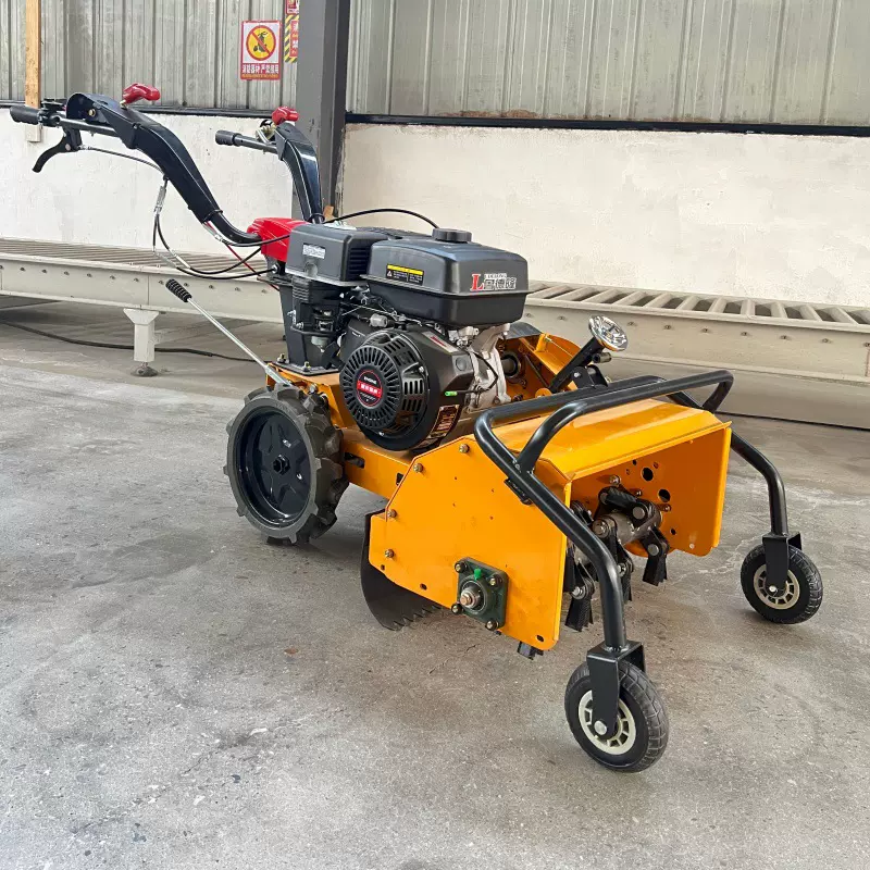 手推自走式除草机山地开荒松土碎草机农用灭茬碎草大马力旋耕机