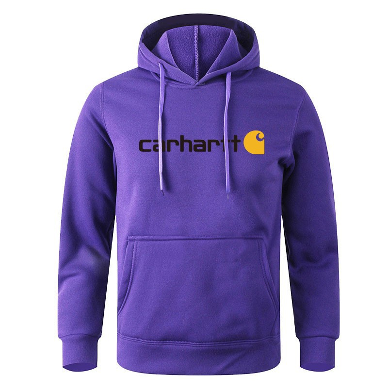 Carhartt Hoodie Logo Purple