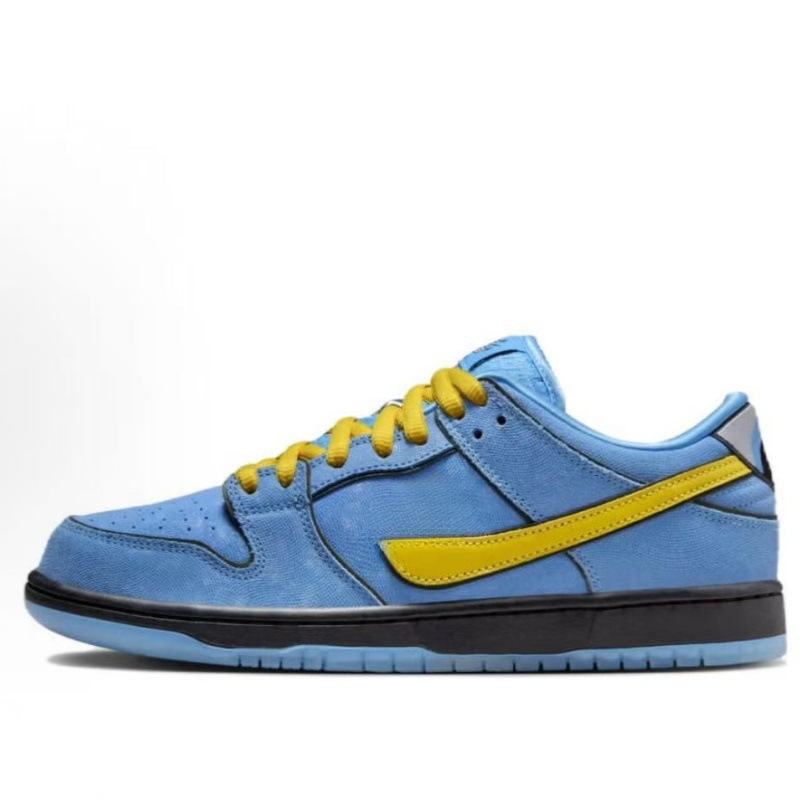 Pure original DUNK zapatos de skate de altura baja, parte superior de cuero suave multifuncional, amortiguación ligera, zapatos de baloncesto retro de moda