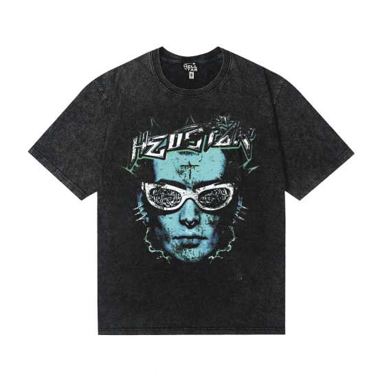 2023 verano nuevo estilo marca de moda europea y americana para hombres y mujeres con el mismo estilo suéter suelto camiseta de manga corta adolescente casual tee