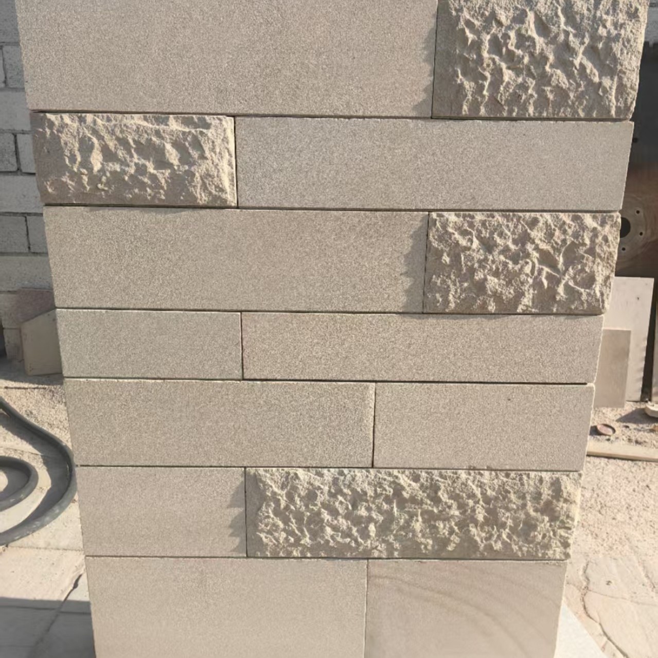Villa landscape wall