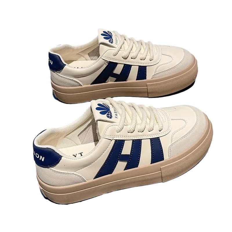 Campus coreano japonés Gump zapatos 2024 nuevo deportivo transpirable fondo plano zapatos blancos pequeños zapatos de skate casuales de estudiantes