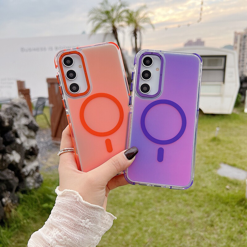 Suitable for Samsung A55 A56 Mobile Phone Case Xuncai Chameleon Super Anti-Fall Samsung A16 A06 Magnetic Protective Cover