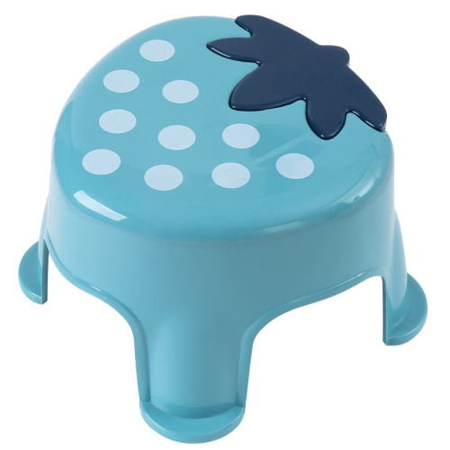 Children's plastic stool thickened home low stool kindergarten small bench baby short plastic chair living room shoe changing stool