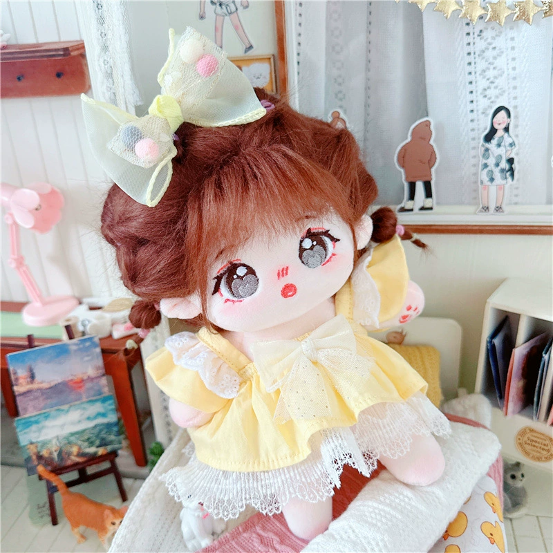 Plush toy, cute cotton naked doll, 20cm, internet celebrity