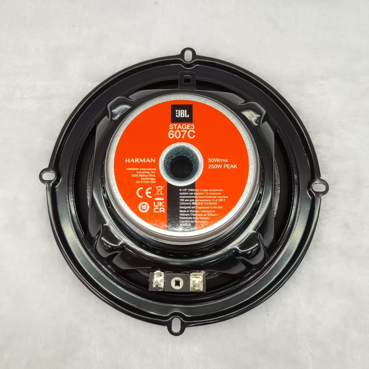 Jbl Speaker Jbl Stage3607C Genuine 6.5-Inch Two-Way Set Speaker 250W Power