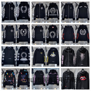 Chrome Heart Hoodie ���_��ʮ�ּ��Bñ�l�¿羳������Ů���ñ��