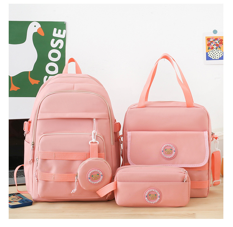Zaini per bambini, estate, nuova stagione scolastica, zaino per studenti della scuola primaria di 3a e 4a elementare, stile coreano, semplice, grande capacità, borsa casual in tela_voghion.com