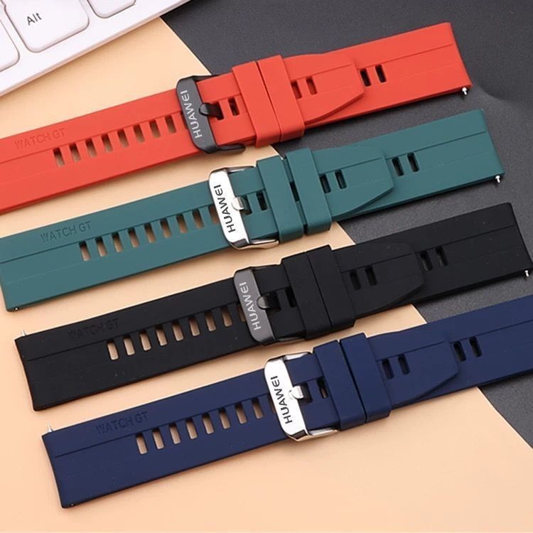 Fluorine Rubber Gt2P Huawei 4 New Watch Strap Gt Suitable for Watchro Wrist Strap Gt2E Original Gt Silicone 3
