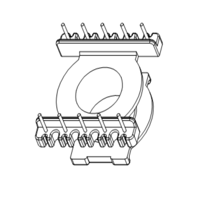 EQ25 トランスボックス EQ25 ベークライトボックス EQ2514 縦型ボックス BOBBIN 5-5 槽幅 7.0|undefined
