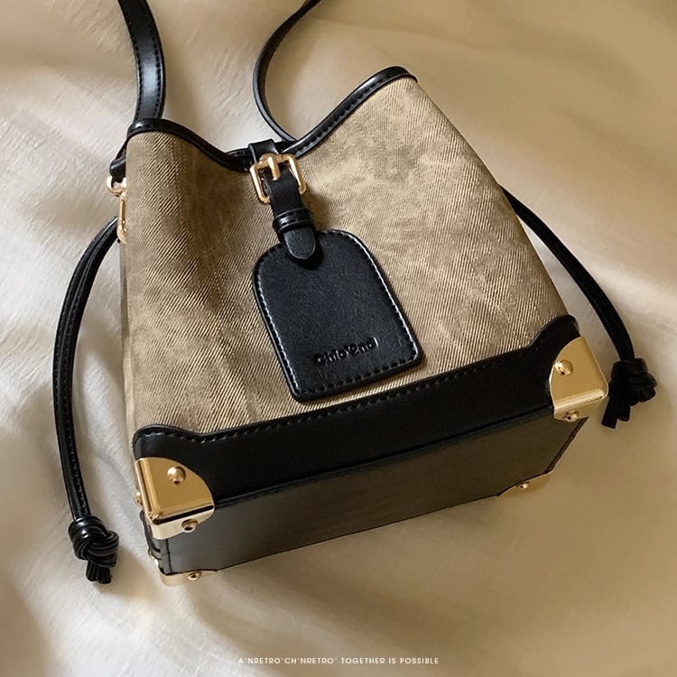 Nanfeng Chio2nd Ölgemälde Pavilion Bucket Bag Damen 2024 Neuer Stil High-End Western Style Single Shoulder Crossbody Bag_voghion.com