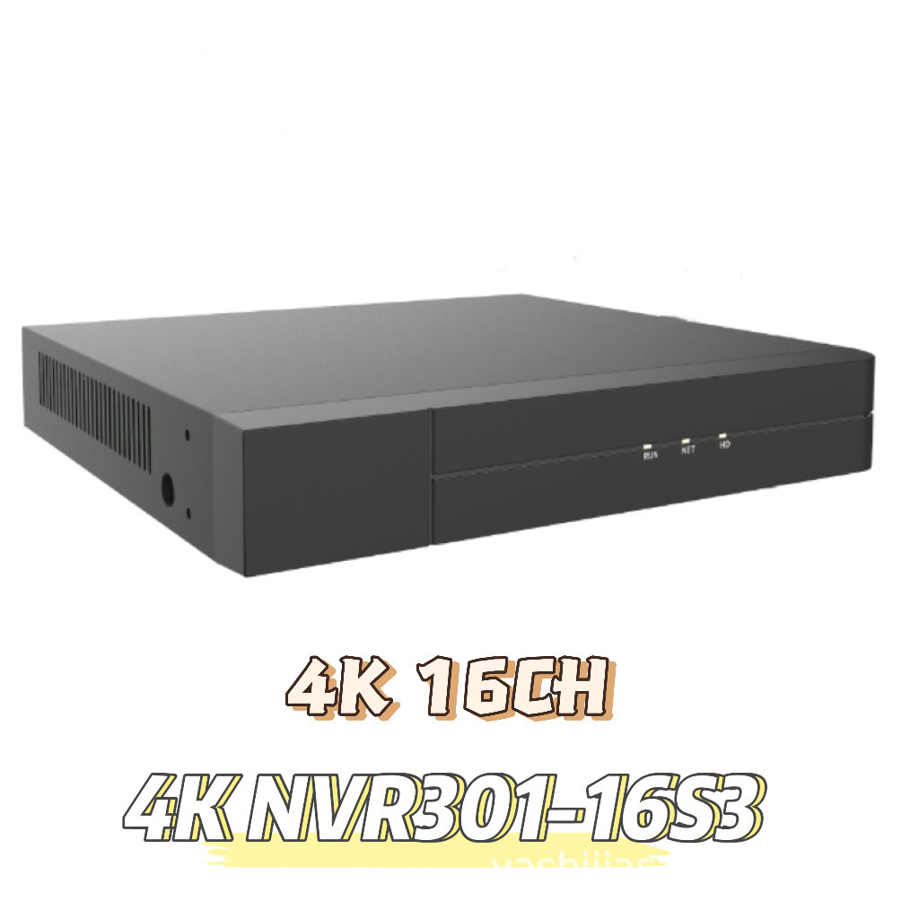 UNV Uniview NVR 4K 16 Kanal Ses H.265 4K UNV 1HDD 8MP 112Mbps
