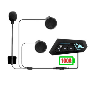 Hot sale new big battery 1000 mA motorcycle helmet Bluetooth headset