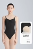 Black [Nude double-sided nylon - fully lined and insertable chest pad]