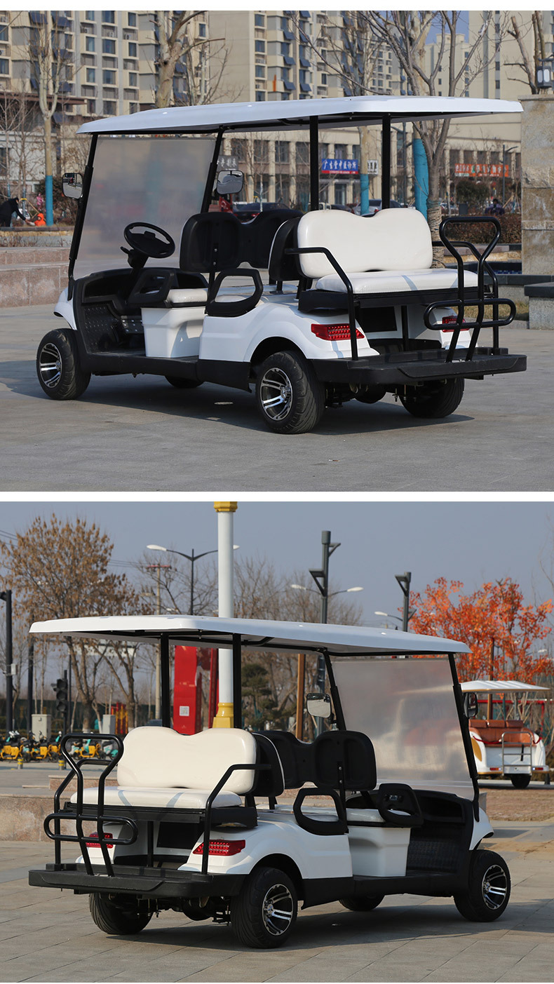 Golf Carts for Export, 4-Seater and 6-Seater Sightseeing Carts, Hotel Electric Golf Carts, Sightseeing Carts