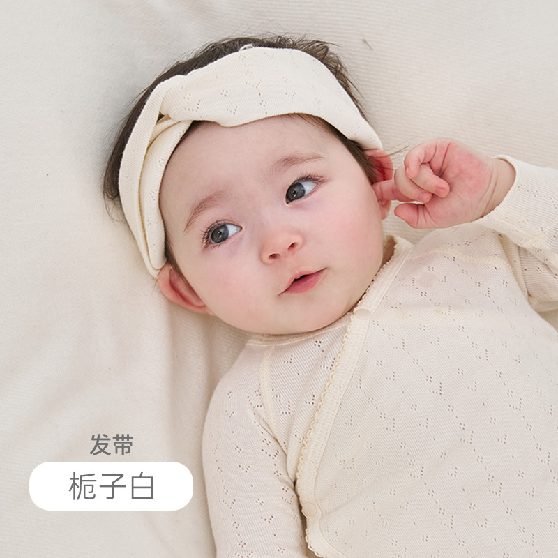 Gardenia white-hairband