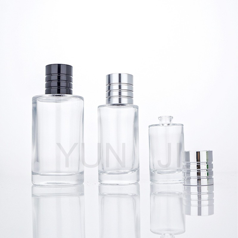 现货香水分装瓶30ml50ml100ml圆柱形玻璃香水瓶15卡口简约分装瓶|undefined