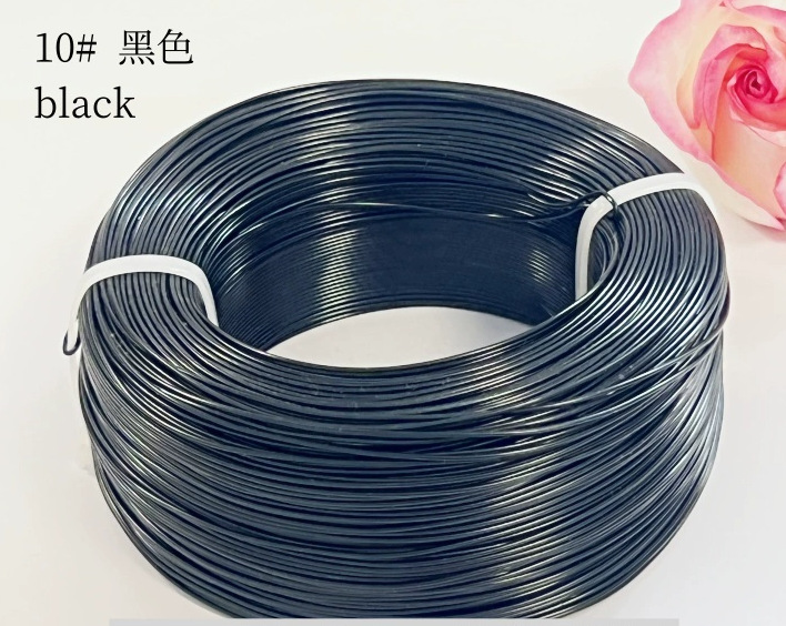 Material de bricolaje hecho a mano para estudiantes de primaria de 1-3mm, hilo de aluminio de color, alambre de aluminio, artesanía, alambre de metal, alambre de hierro blando