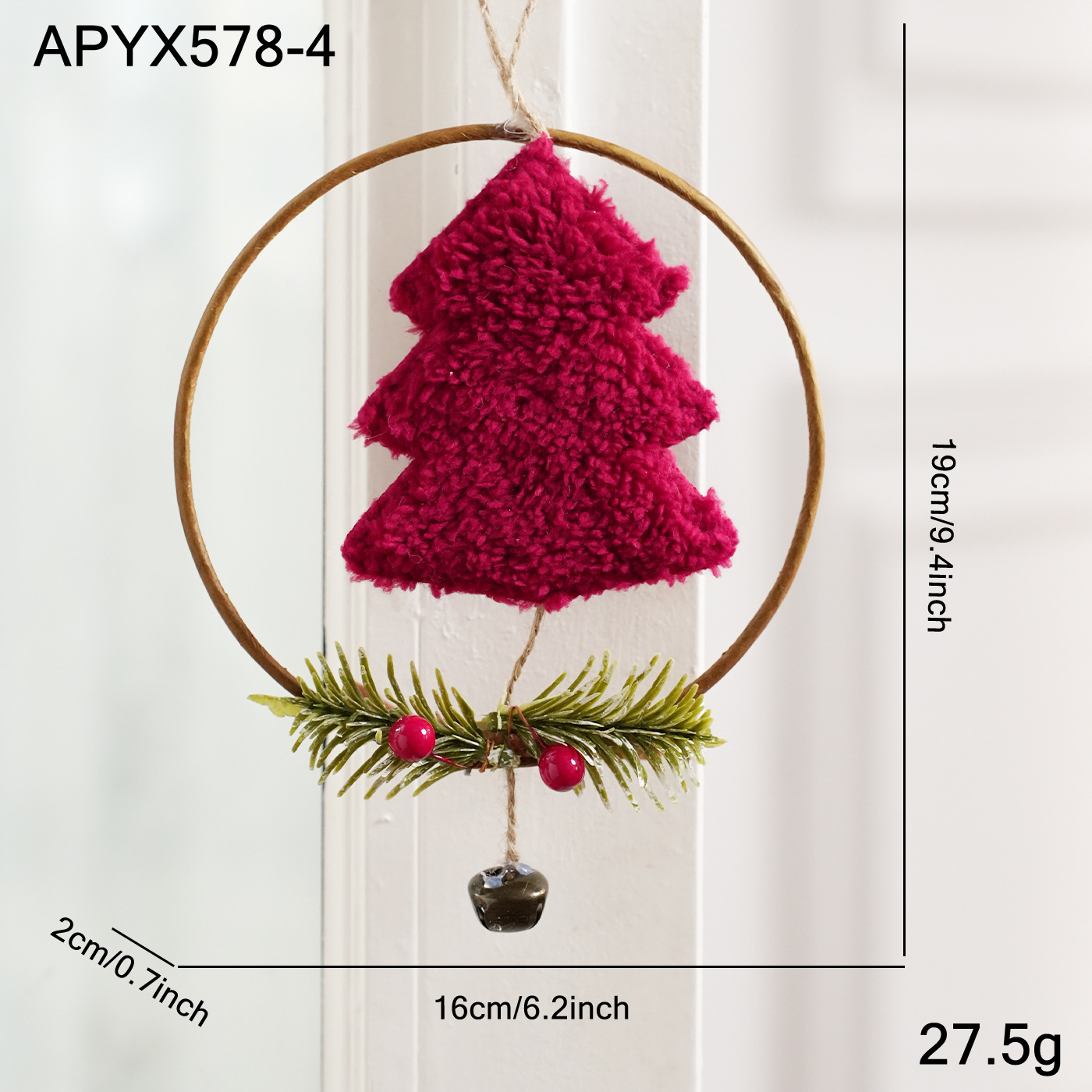 Árbol de Navidad Rojo