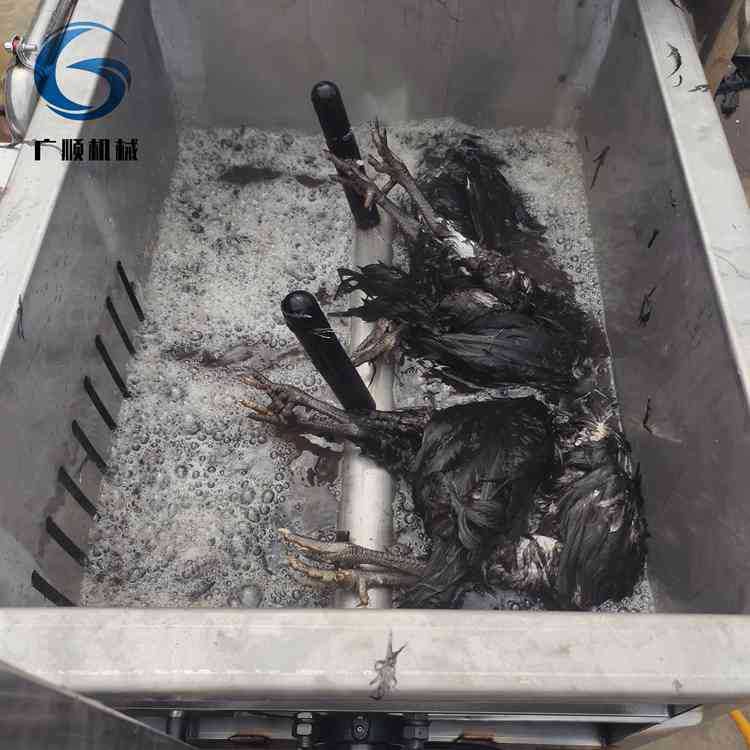 电加热浸烫池 厂家鸡鸭鹅带搅拌烫池 鸡鸭鹅搅拌烫池