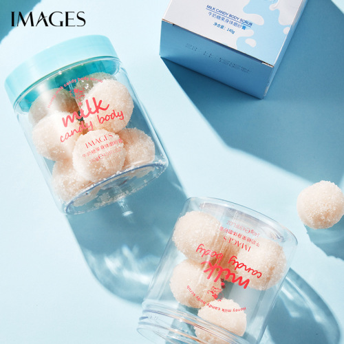Image Beauty Milk Candy Body Scrub Improves Skin Deep Cleansing Dirt Exfoliating Brushing Scrub