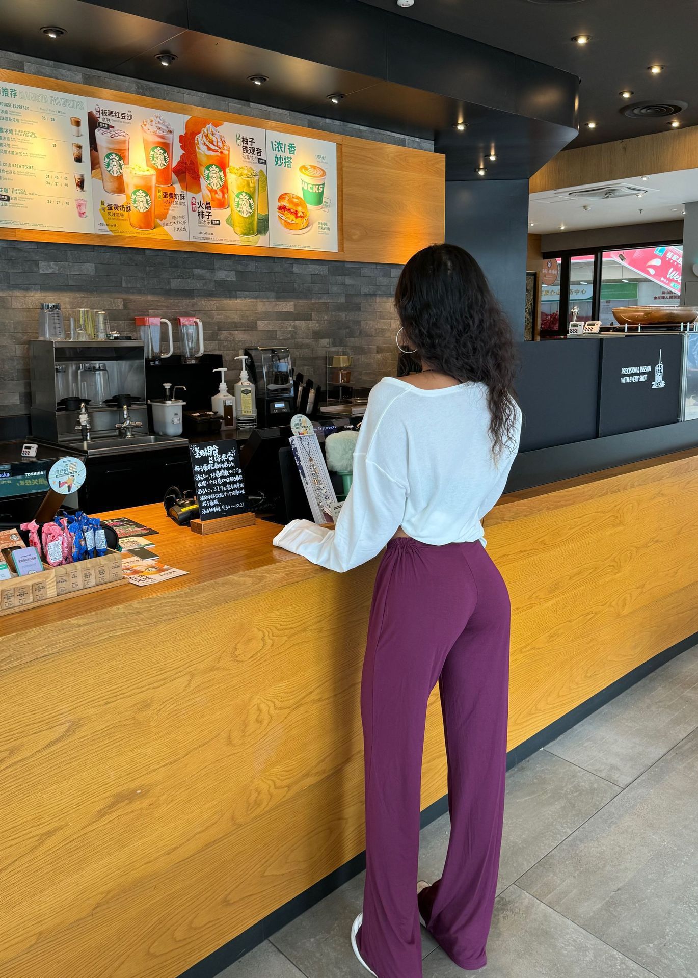 Cremallera enorme, cómodo, drapeado, yoga, pantalones deportivos Pilates, cintura pequeña pura, pantalones rectos para mujer