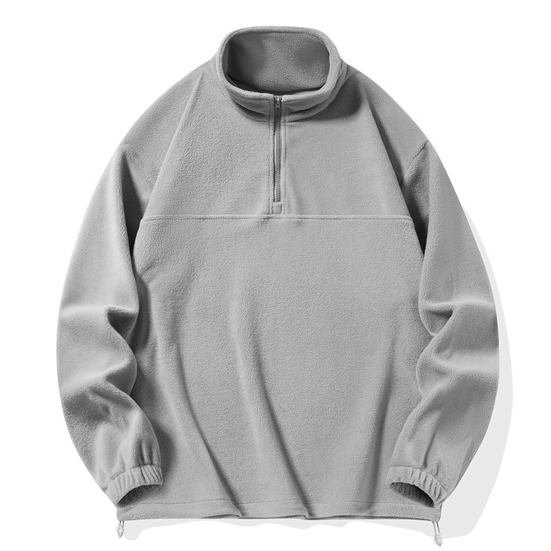 宾杰严选秋冬季摇粒羊羔绒抓绒男士夹克韩版时尚抓绒衣外套爆款