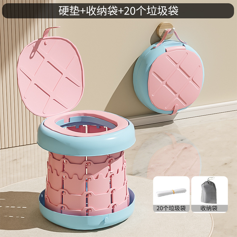 Inodoro plegable para niños orinal portátil para hombres de los niños orinal al aire libre inodoro de viaje para bebé