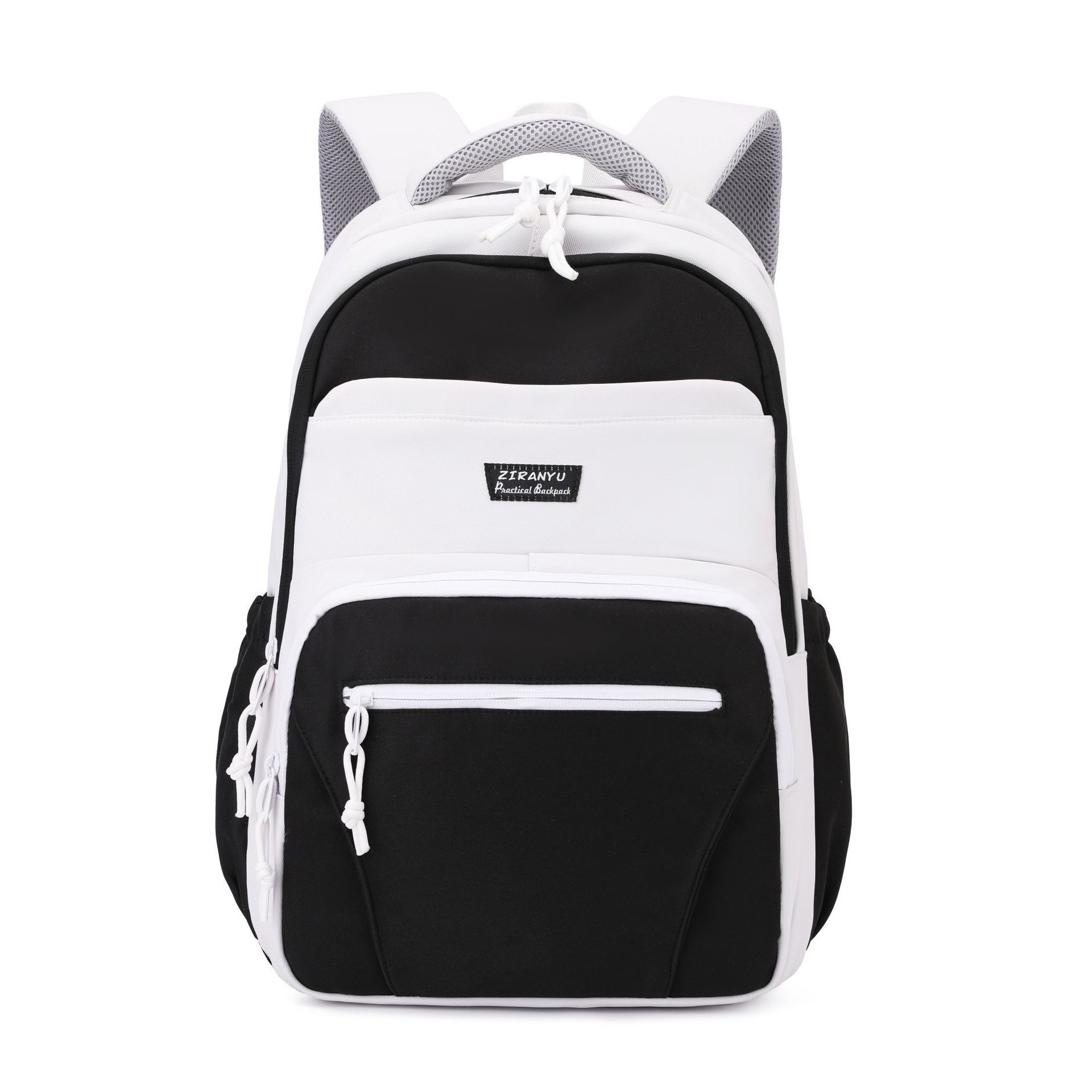 Mochila de pescado natural universitaria de mujeres simplista y hermosa gran capacidad mochila de alta calidad mayorista de alta calidad