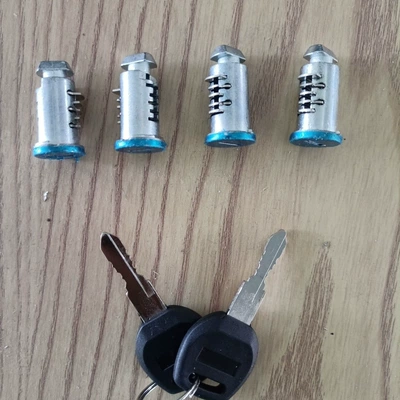 Universal Roof Rack Lock Cylinder, Car Bike Rack, Roof Box, Ski Rack, Car Crossbar Lock (Roof box) - universal-lock-core-for-luggage-rack-crossbar-set-of-4