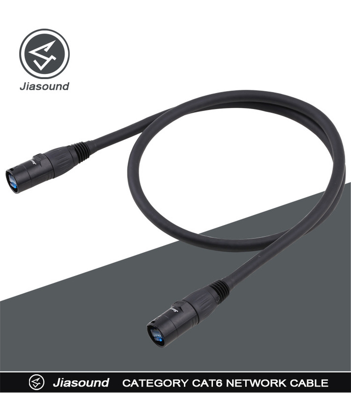 Jiasound network cable dual-pass coupler RJ45 network docking converter cable extension connector NE8FF