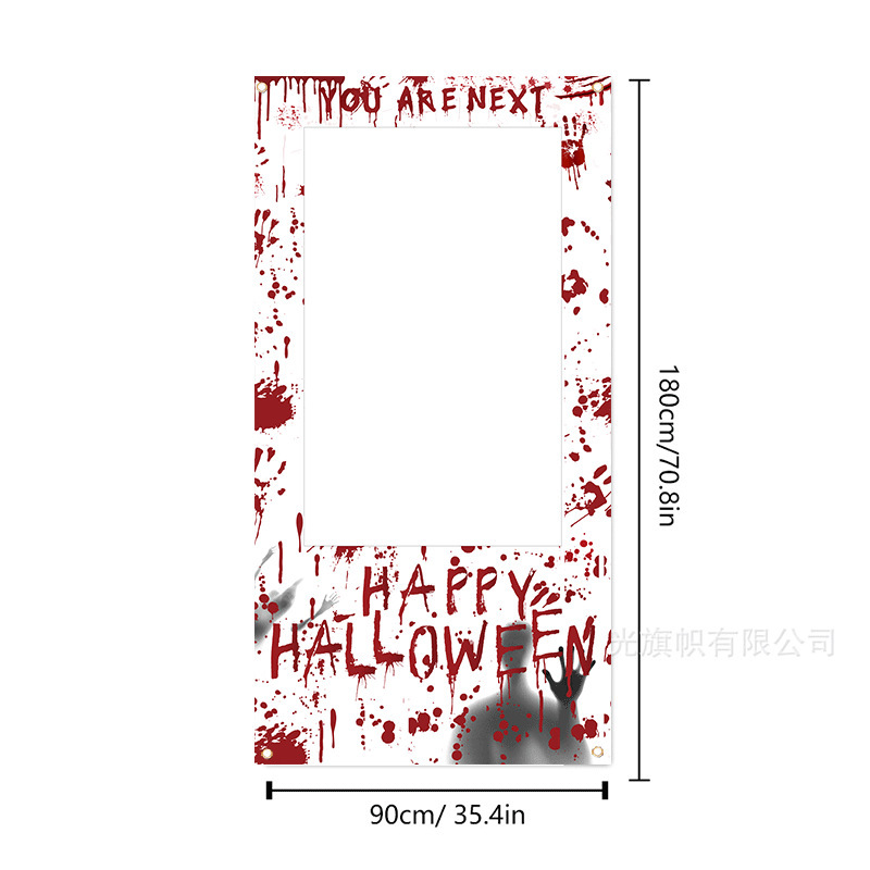 Amazonの新しいハロウィーンサンドバッグフラグ投げ小道具バナーサンドバッグゲーム吊り下げ旗フラグサポート画像|undefined