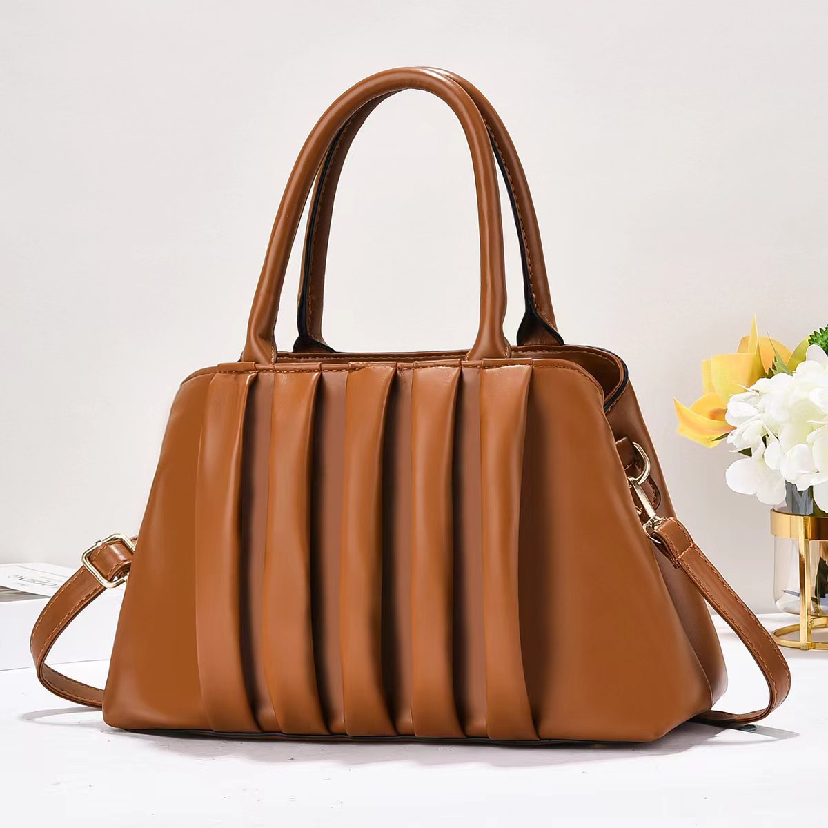 Temperamento versátil nuevo bolso coreano de moda mujer hermoso bolso de hombro bolso de mujer bolso de mujer bolso grande