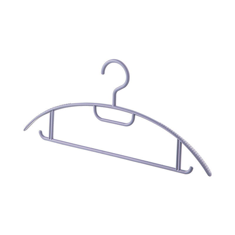 미끄럼 방지 옷걸이 보라색 10개입 88028