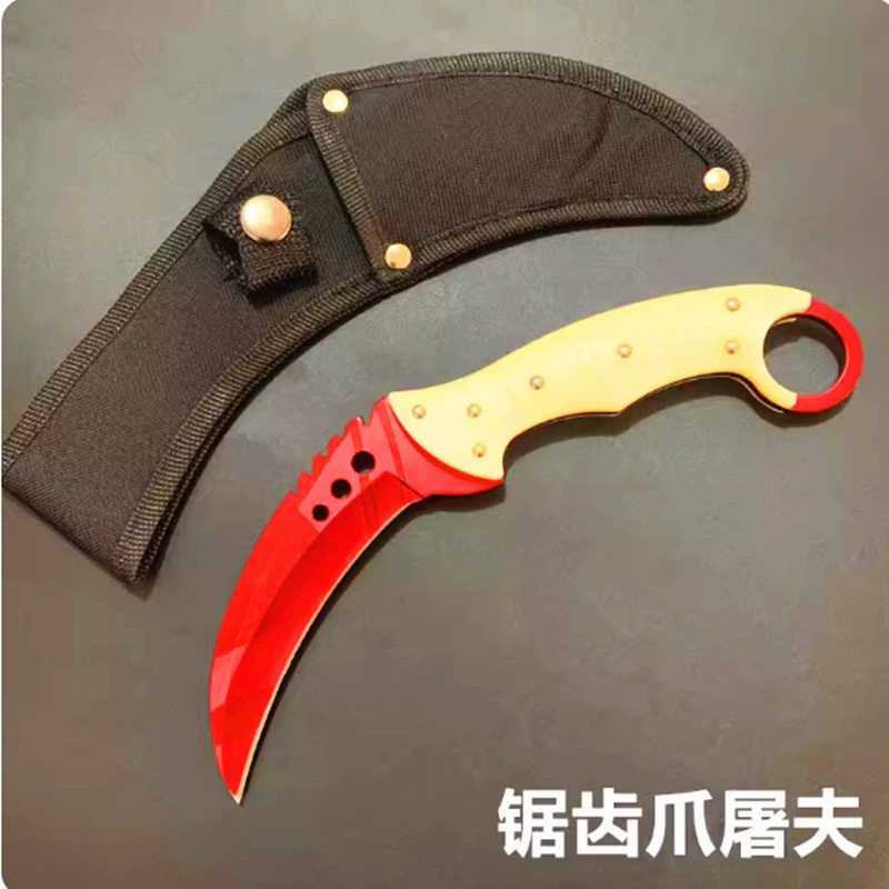 Обходной нож когтя CSGO периферии, наружный твердость, портативный наружный самозащита, коготь орла нож специальный боевой нож необладающий кромкой
