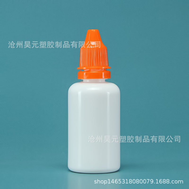 En stock botella de plástico 30ml gotas para los ojos botella de plástico botella de tinta botella de embalaje líquido